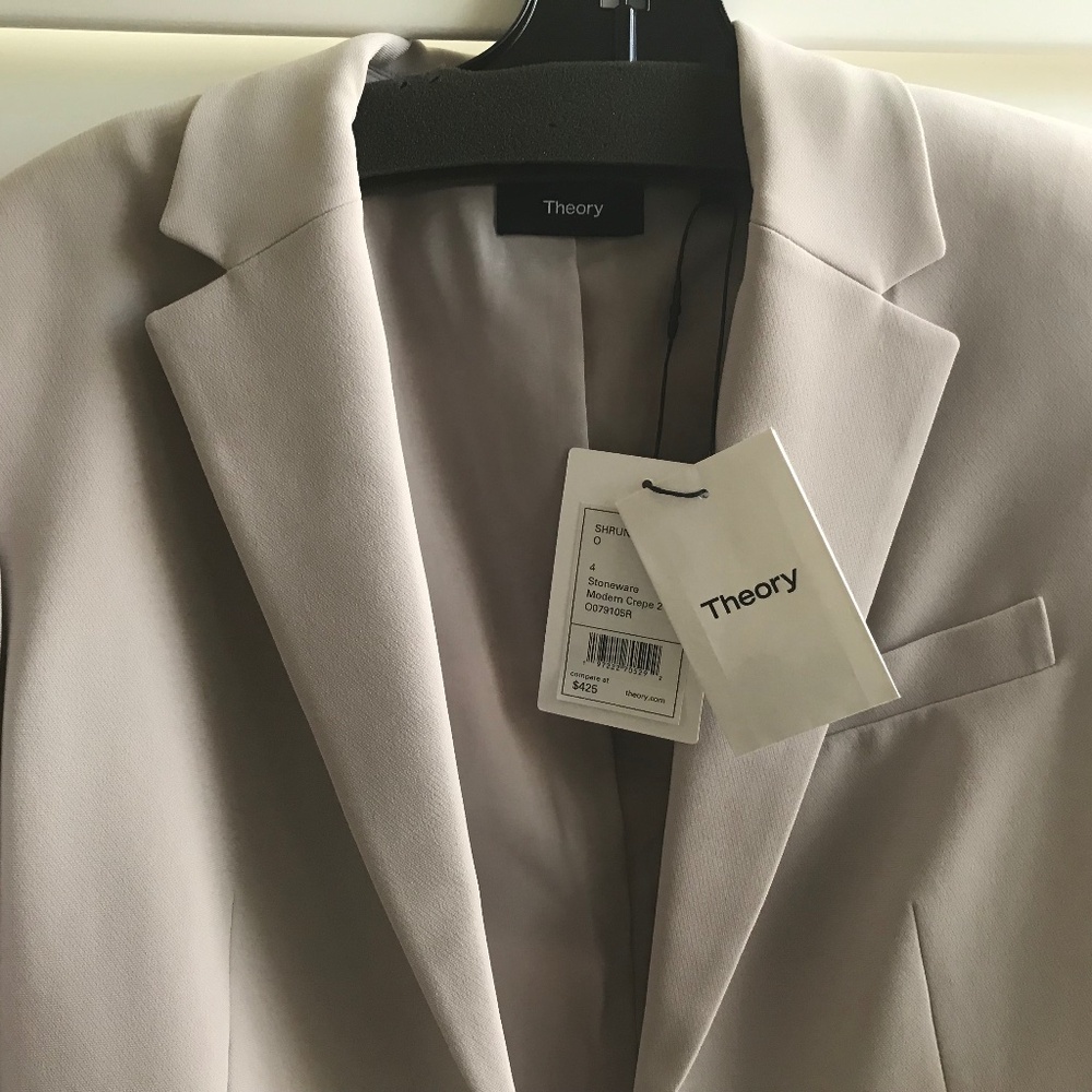 Theory Shrunken Jacket - Size 4